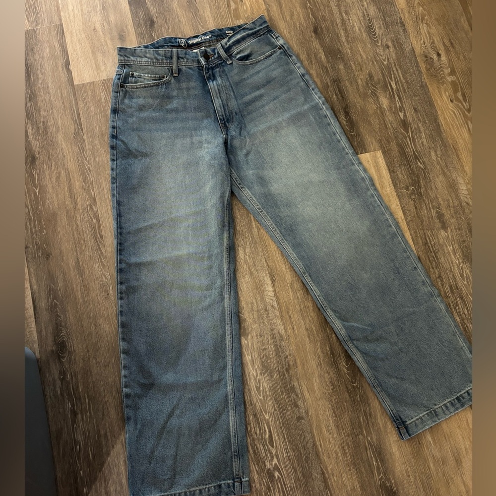 Mens Original Use Baggy Jeans Sz 30X32